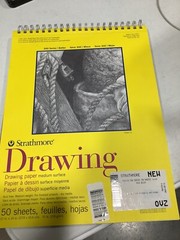 Strathmore Drawing Paper 300 Series 50 Sheets 15 x 11 inches in spiral book New