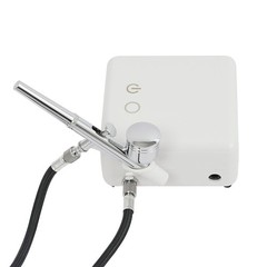 Airbrushing Tool Kit White High Pressure Air Brush Tools With Air Compressor