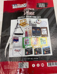 U.S. Art Supply 133-Piece Artist Painting Kit *Please read description*