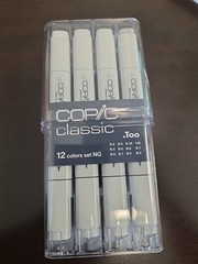 Too Copic 12pc Sketch Basic Set Sb12 Alcohol Markers 12 Pen Color US SELLER