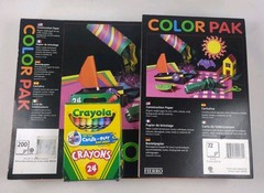 Construction Paper Bundle – 6″ x 9″ 72 Pieces + 9″ x 12″ 200 Pieces + Crayons