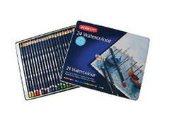 Derwent Watercolour Pencils 24 Tin