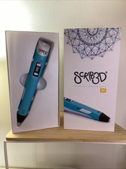 Scrib3D P1 Multi-Functional Speed Control Rechargeable 3D Printing Pen Open Box