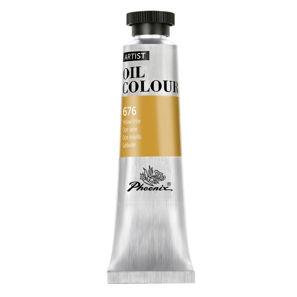 Yellow Ochre Oil Paint – 40ml / 1.35 Fl oz. Single Tube – Artist Quality Oil …