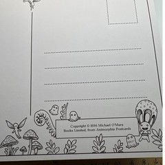 Kerby Rosanes Animorphia Postcards 20 Cards to Colour Art Book Animals
