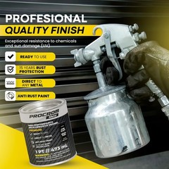 16 Oz Gloss Black Paint for Metal – Direct-to-Metal, Indoor/Outdoor