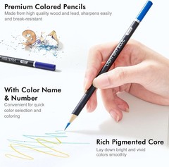 Complete 80-Color Soft Core Pencil Set with DIY Chart – Ideal for Artists & Kids
