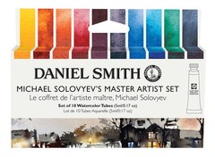 Extra Fine Watercolor Paint Set of 10 Tubes, 5ml – Professional Artist Quality