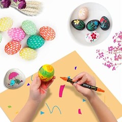 Betem 24 Colors Dual Tip Acrylic Paint Pens Markers, 24 Colors Paint Markers