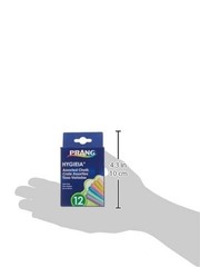 12 Packs Chalkboard Chalk Assorted Colors Dustless Smooth Laydown Sticks New USA