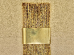 Brass Wire Brush For Ceramic Cleaning Purposes For Japanese Kintsugi