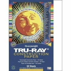 Tru-ray Sulphite Construction Paper – 12″ X 9″ – Gray (103027)
