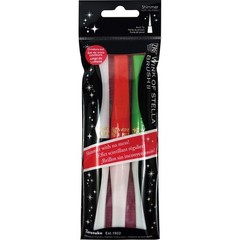 ZIG Wink of Stella Brush II, White Christmas Glitter pen (White, Red, Green),…
