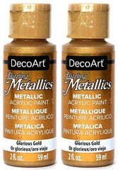 Dazzling Metallics Acrylic Paint 2 Oz Glorious Gold Art Supply Home Decor