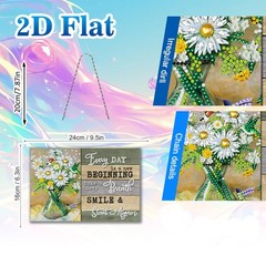 C’eitura 5D Diamond Letter Painting Kit, Single-Sided Round Diamond Window Su…