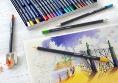 Creative Studio Goldfaber Color Pencils – Tin of 48