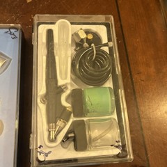 PointZero 1/5 HP Airbrush Compressor Air Pump with Lots of Extras P21