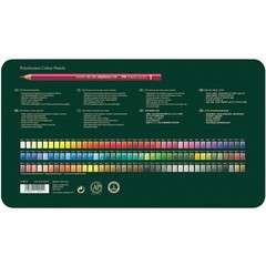 Polychromos 120 Color Pencils Set – Quality Tin Case