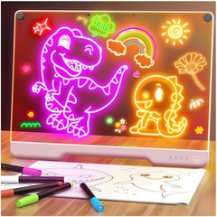 16″ Rechargeable Neon Art Drawing Board