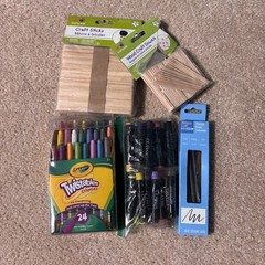 Oil Pastel, Crayons, Charcoal Painting Drawing Set