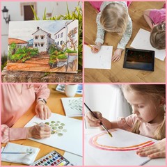 Canvas Boards for Painting 8×10 Inch, 56 Pack Bulk 8×10 Inch Canvases for P