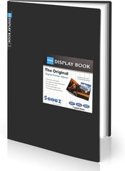 Sooez Art Portfolios 11″x17″, Large Portfolio 11×17" w/ BLK Paper, Black