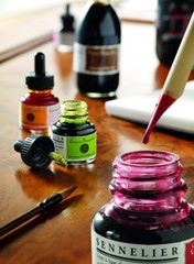 Sennelier Professional Artists Shellac Colour Drawing & Lettering Ink 30ml