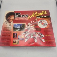 Bob Ross Master Paint Set Joy of Painting w/ DVD R6510 Sealed New Made in USA