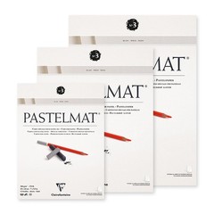 Clairefontaine – Ref 96029C – Pastelmat Pastel Card Pad 30 X 40 Cm, White