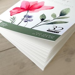Premium Watercolor Paper Pad, 9″ x 12″, 2 Pads, Cold Press, 140 LBS / 300 G