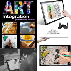 XIAOSTAR Light Box Drawing Pad, Tracing Board with Type-C Charge Cable and Brigh