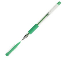 Gel Pen, Metallic Yellow Green – Ballpoint – Non-Smear + Quick Dry