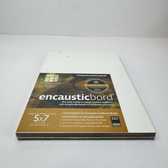 Ampersand Encausticbord 5×7 Flat Pack 1/8 Inch 3-Pack