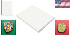 High-Quality White Construction Paper, 9×12 – 100 Sheets for School Projects