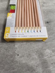 Lego Colored Pencils 9ct With 2 Lego Toppers Legoland Souvenir Art Supplies