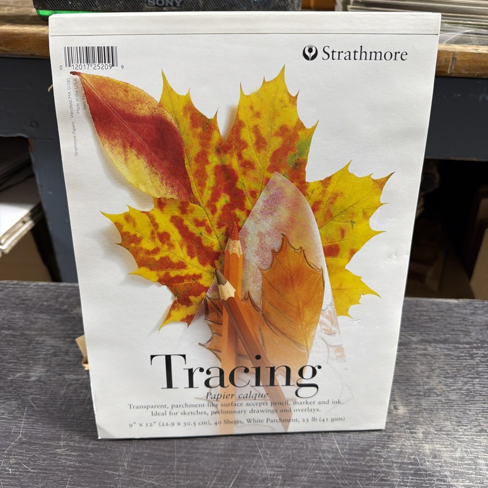 Strathmore Tracing Paper Pad 40 Sheets White Parchment