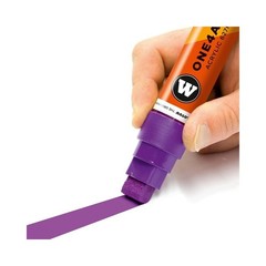 ONE4ALL Acrylic Paint Marker 15mm Shock Blue Middle 627.205 Art Tool 1 Each