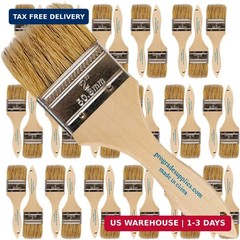 Pro Grade 2″ Chip Brushes – Disposable Paint Brushes (36 Pack) Contractor Pack f