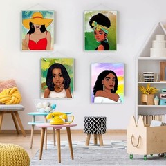 8 Pack Pre Drawn Canvas for Painting for Adults, Sip and Paint Party Supplies…