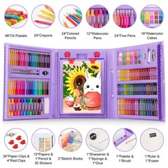 Art Supplies, 240-Piece Drawing Art Kit, Gifts for Girls Boys Teens, Art Set …