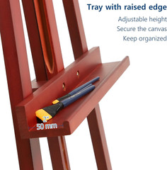 Adjustable Height Display Easel 57″ to 76″, Holds Canvas up to 43″, Holds 22 Lbs