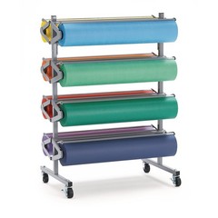 Colorations 36″ x 1000′ Dark Blue Dual Surface Craft Paper Roll