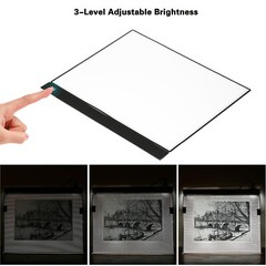 A3 USB Artist Stencil Board Box Tracing Drawing Graphic Table 4mm R4T6