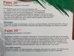 New Vintage 1999 Paint 3D Wrebbit Paint By Number German Pub Wall Art Sealed