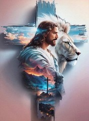 Square Drill Diamond Art Kits for Adults,Jesus Religion Christ 5D Diamond Paint