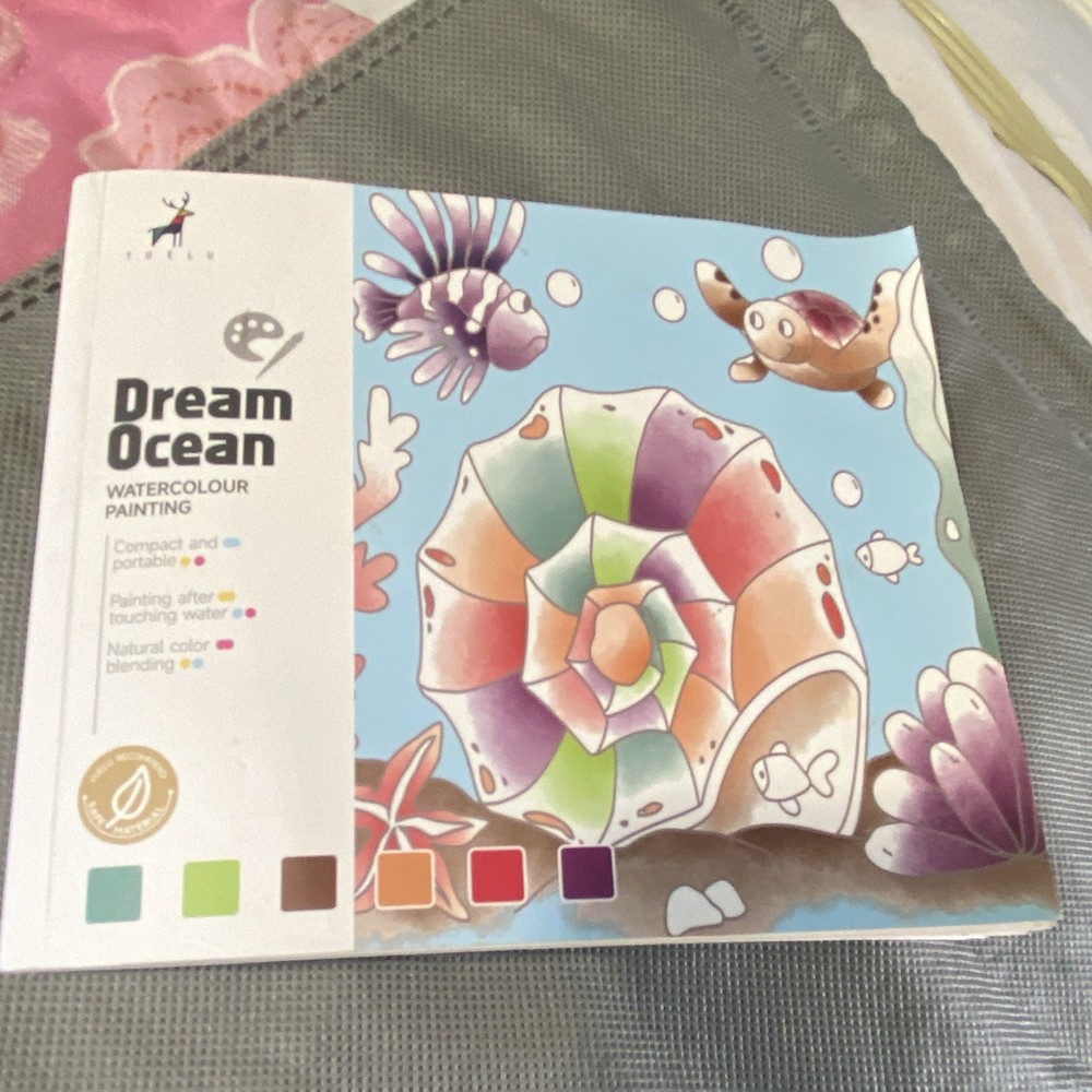 yuelu Dream Ocean Watercolor Pad Set for Watercolour Painting, Multicolor