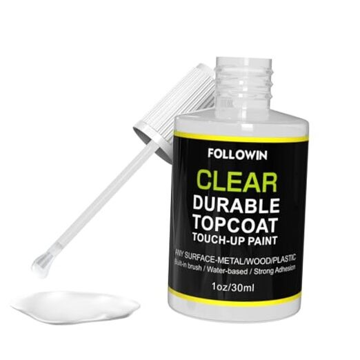 Automotive Clear Coat,Gloss Clear Finished Car Touch Up Paint,Use on clear