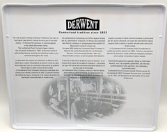 New and Sealed Derwent Graphic 9B-9H 24 Graphite Drawing Pencils In Tin