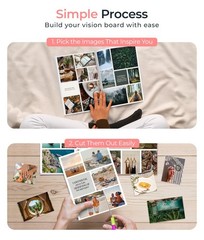 Vision Board Book Magazines with 1000+ Images – Scrapbook Supplies, Crafts fo…