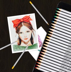 48pc Oil Color Pencil Set – Art Supplies for Kids, Adults, Students & Hobbyists